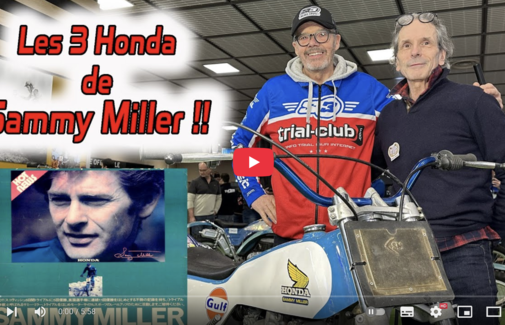 Les 3 Honda de Sammy Miller Les 3 Honda de Sammy Miller